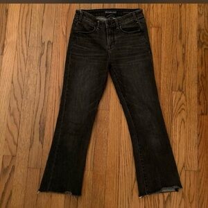 Abercrombie & Fitch Black Flare , Crop Jeans